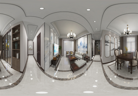 锦悦府128平新中式