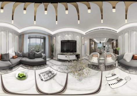 黄金山水郡283平现代轻奢风格