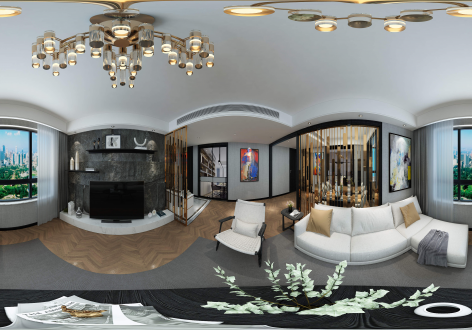 财富中心3期170平米现代风格