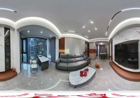 新世纪颐龙轩  140平   现代简约